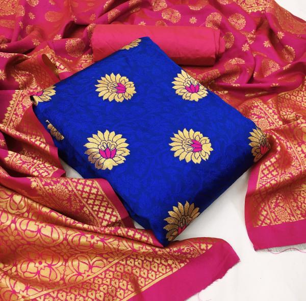 Banarasi Silk Dress 32 Designer Banarasi Silk Dress Materials Collection